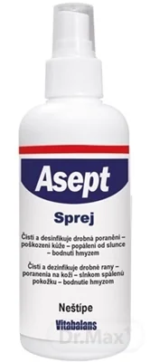Vitabalans Asept Sprej 1×100 ml, dezinfekcia