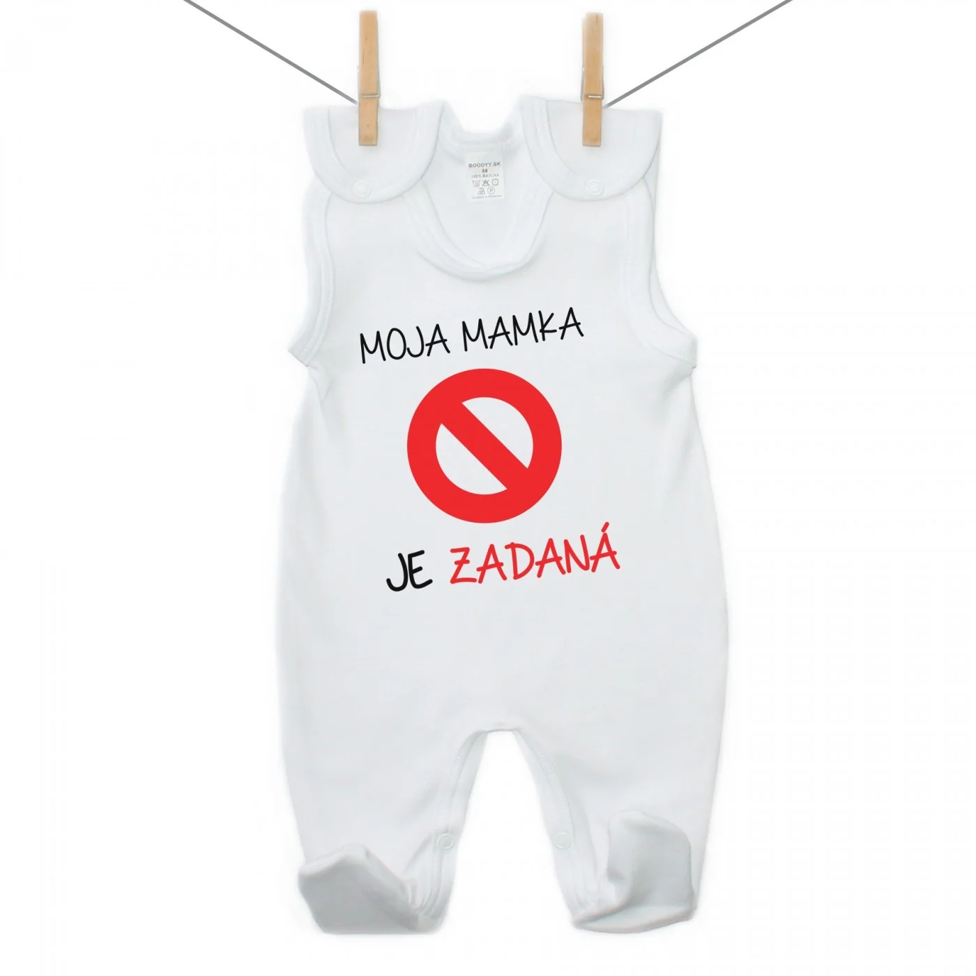 Boodyy Dupačky Moja mamka je zadaná Veľkosť: 68