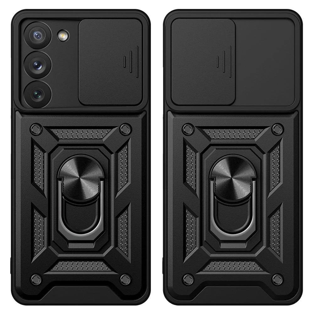 Hybrid Armor Camshield pre Samsung Galaxy S23 - Ružová