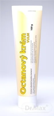 Octanový krém VULM (CREMOR ALUMINII ACET.-TARTAR.) 1×100 g, proti opuchom