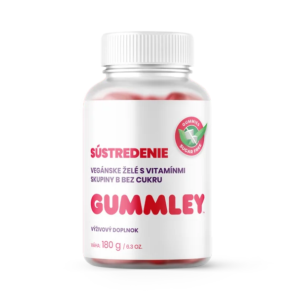 GUMMLEY - sústredenie 1×60 ks, výživový doplnok