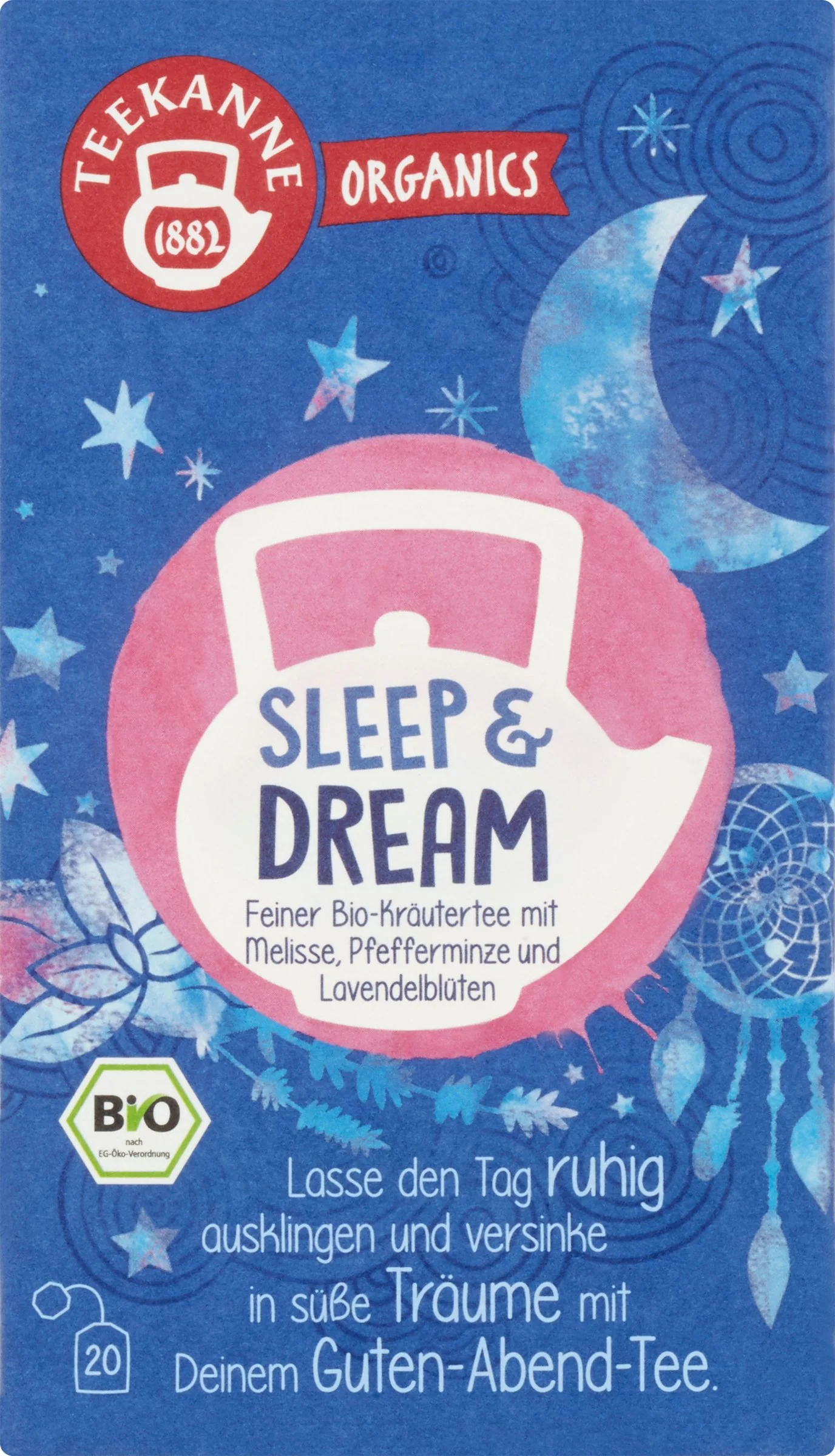 TEEKANNE BIO Sleep & Dream 1×34 g, bylinný čaj