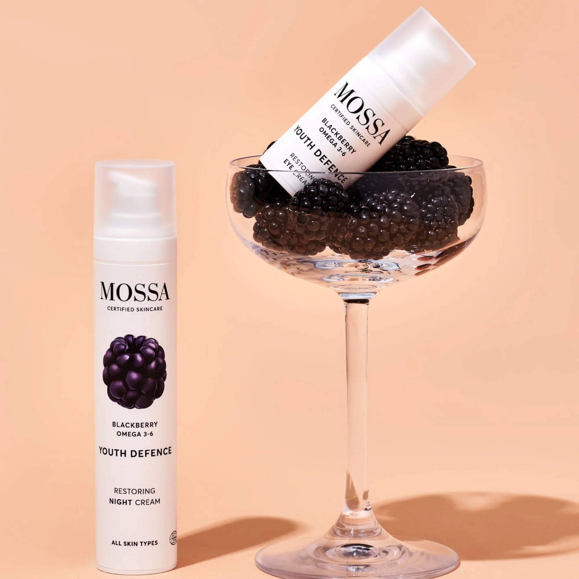 MOSSA Obnovujúci nočný krém, YOUTH DEFENCE 50 ml