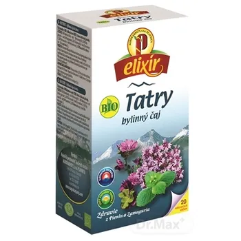 AGROKARPATY BIO Tatry 20×1,5 g (30 g), bylinný čaj, čistý prírodný produkt