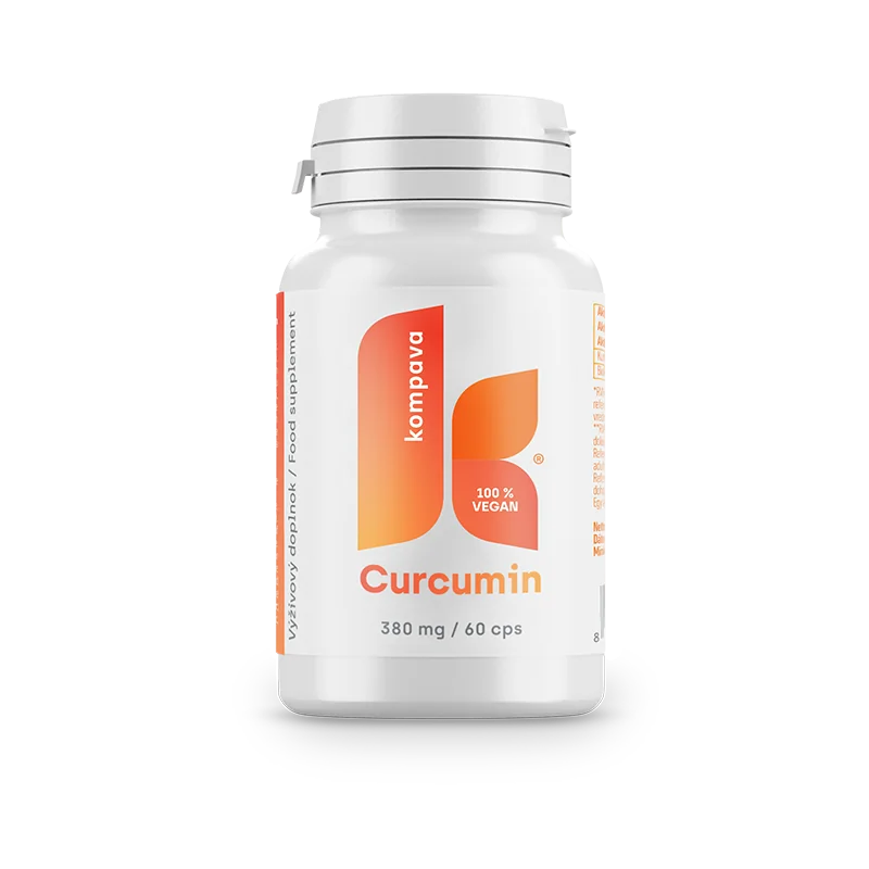 KOMPAVA Curcumin 380 mg / 60 cps