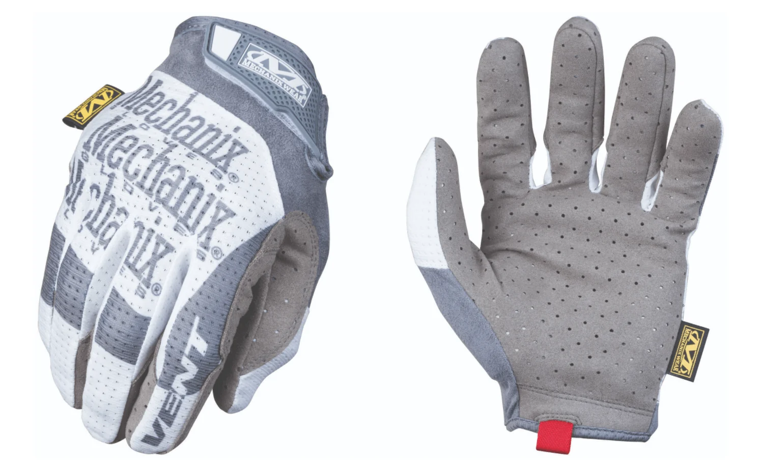 Mechanix Specialty Vent pracovné rukavice XXL (MSV-00-012) biela/sivá 