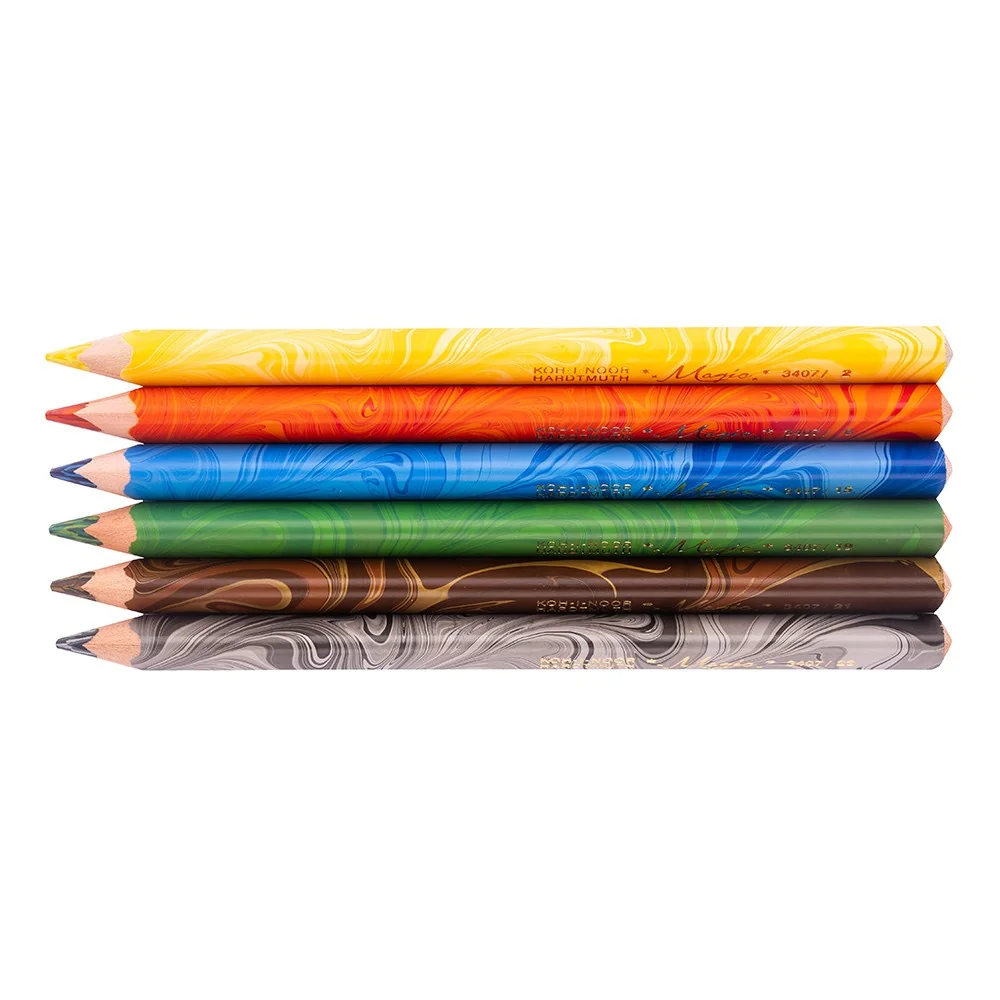 Trojhranné pastelky Magic 3408/6 6 ks v balení