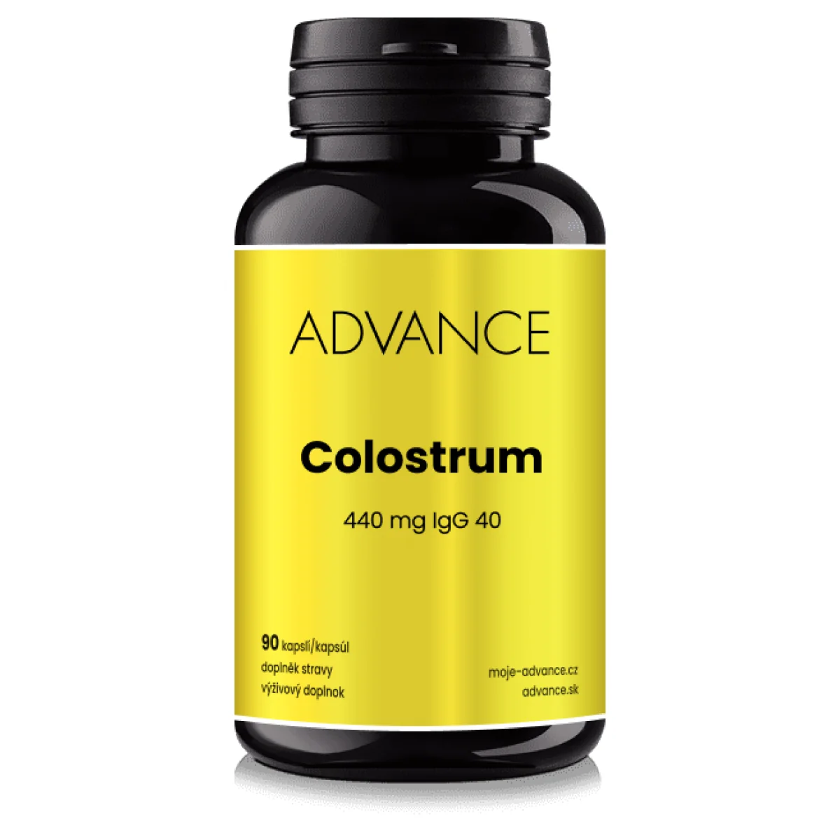 ADVANCE Colostrum 90 kapsúl - 440 mg IgG 40 1×90 cps, výživový doplnok
