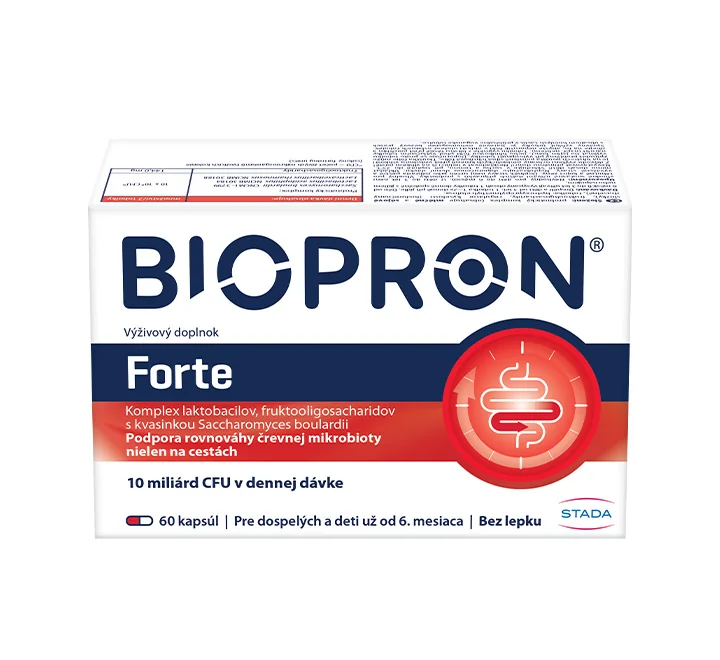 BIOPRON Forte 1×60 cps, výživový doplnok