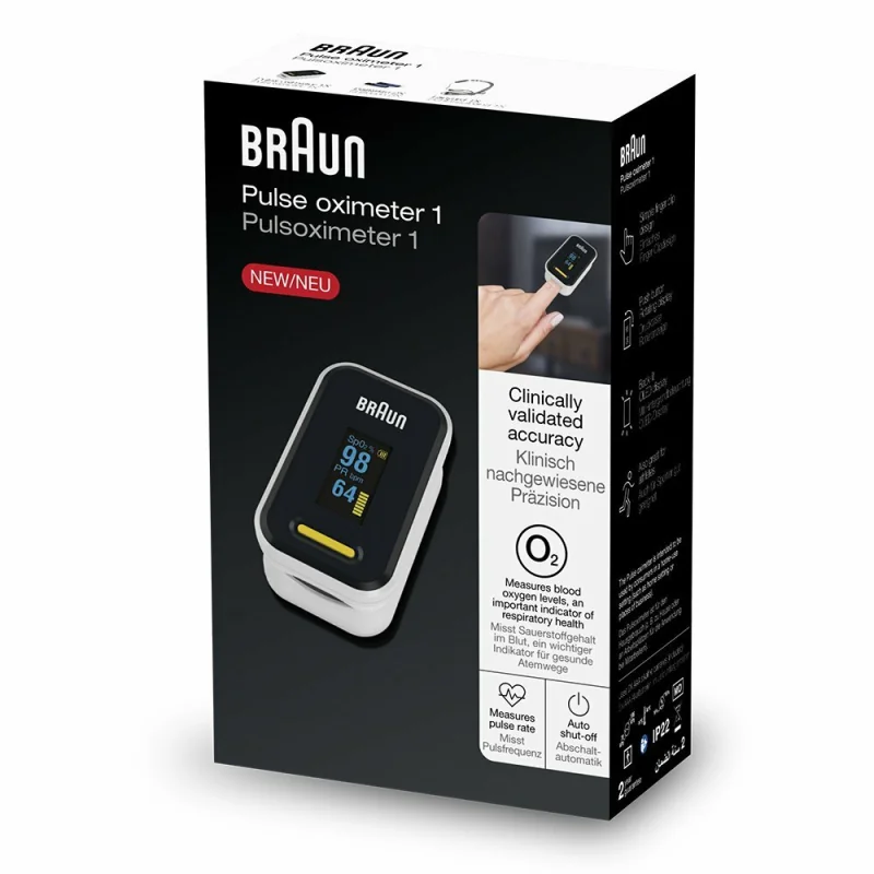 Braun Pulzný oxymeter 1 YK-81CEU s OLED displejom