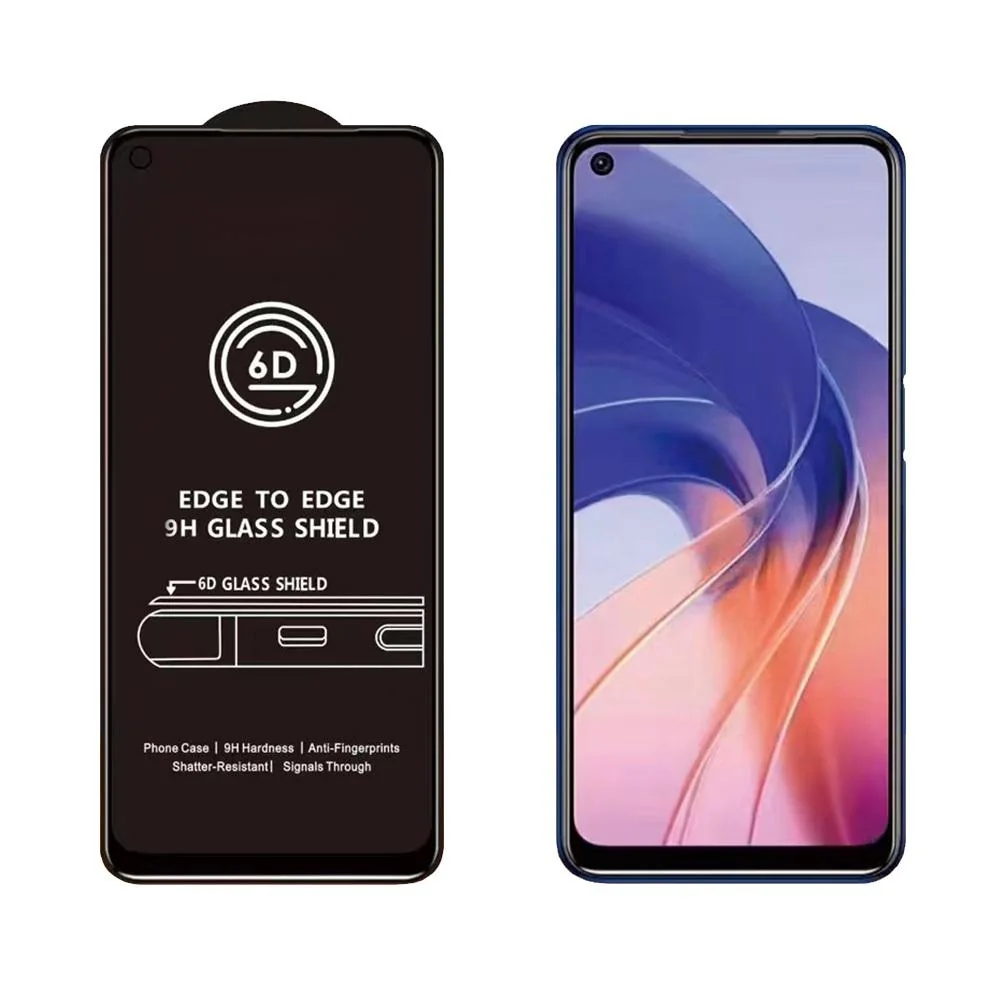 Ochranné sklo 6D pre Samsung Galaxy A33 - Čierna
