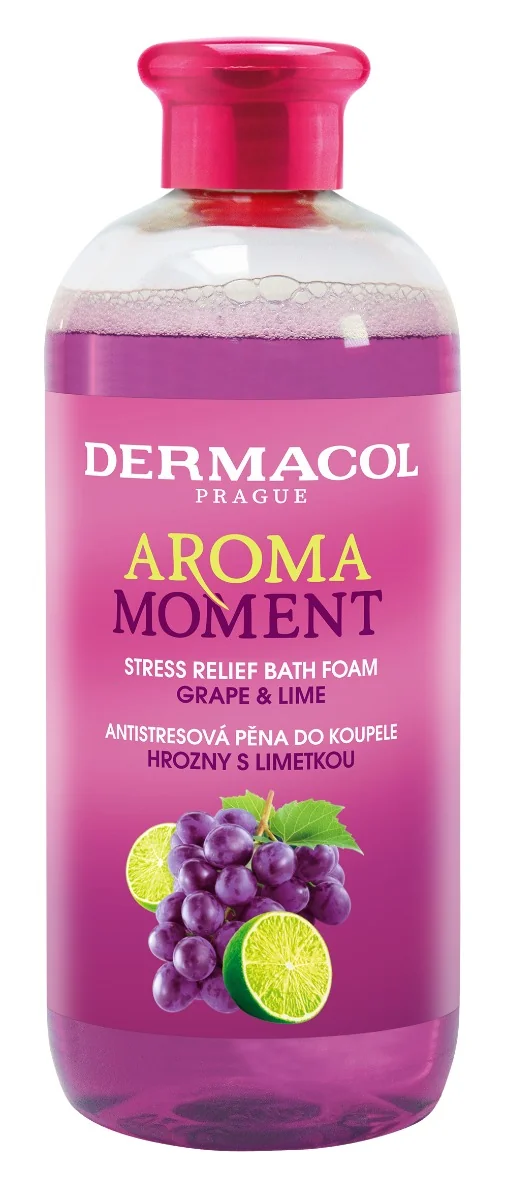 Aroma Moment pena do kúpeľa Hrozno-limetka 1×500 ml, pena do kúpeľa