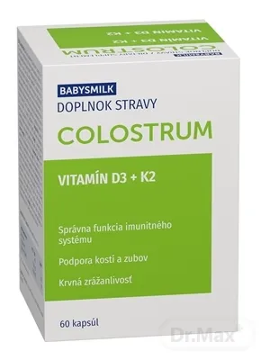 Babysmilk Colostrum + Vitamín D3+K2
