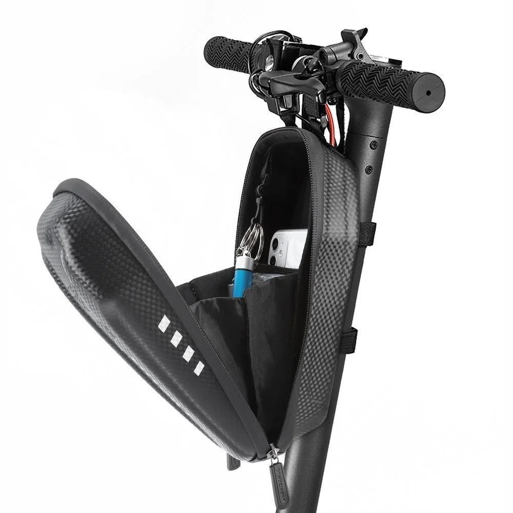 MG Handlebar taška na kolobežku 3L, čierna