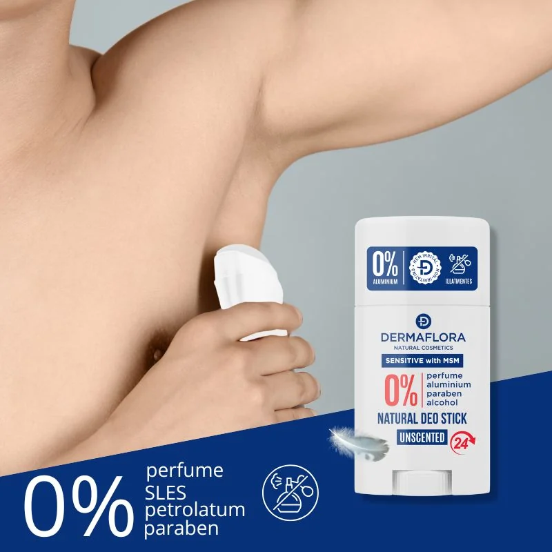 DERMAFLORA stick tuhý deodorant SENSITIVE 3ks