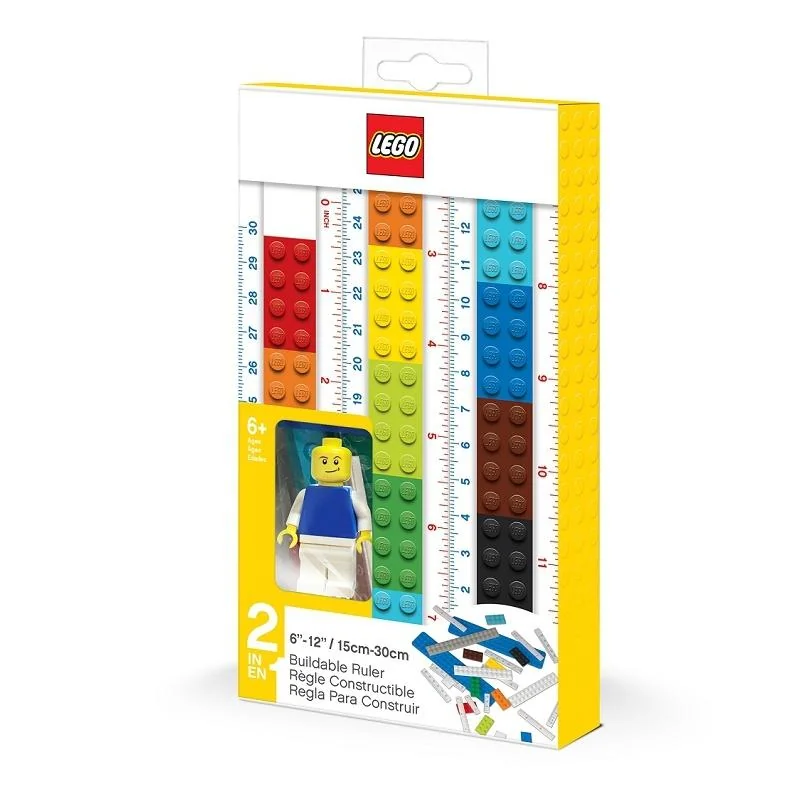 LEGO STATIONERY - Pravítko s minifigúrkou, 30 cm