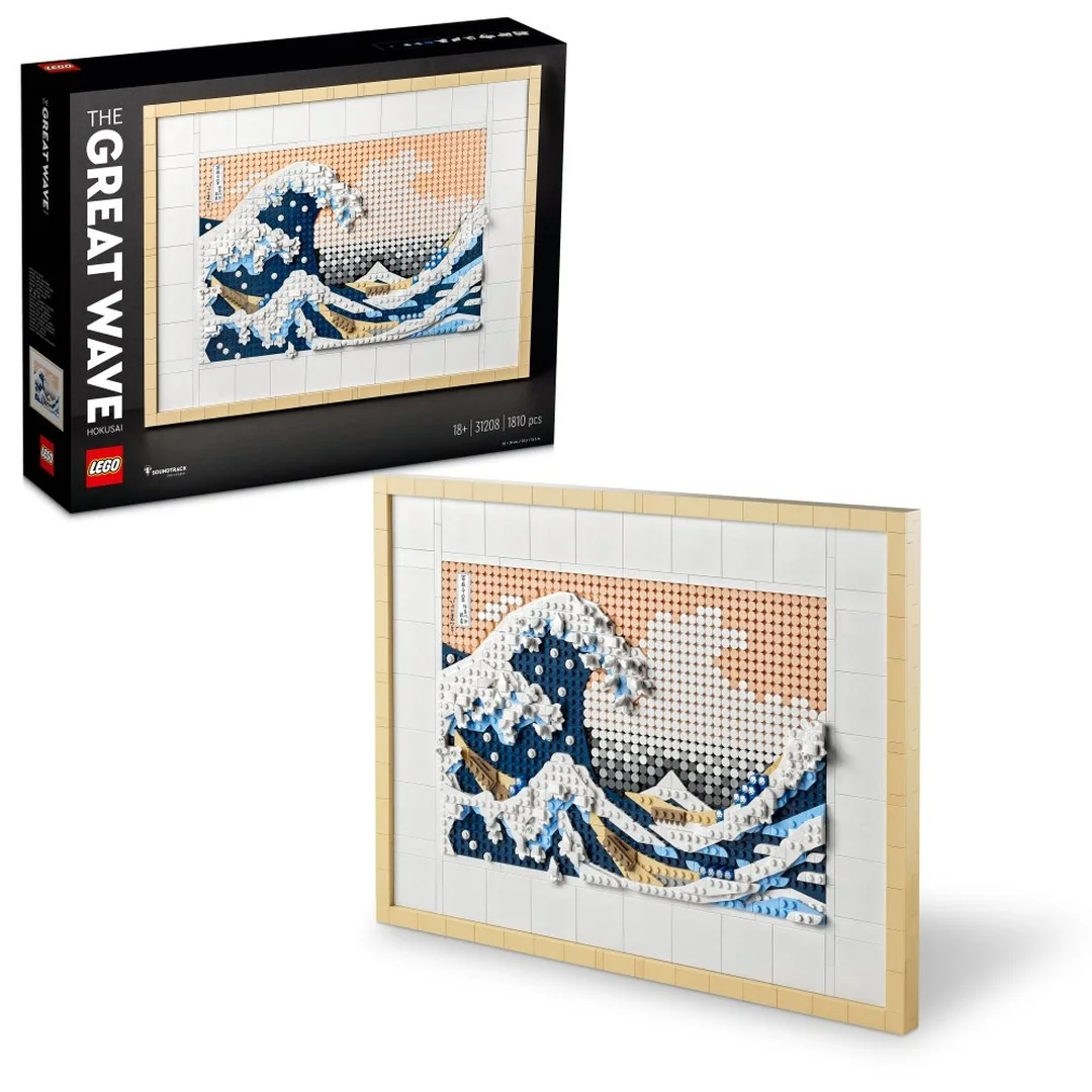 LEGO® Art 31208 Hokusai - Veľká vlna