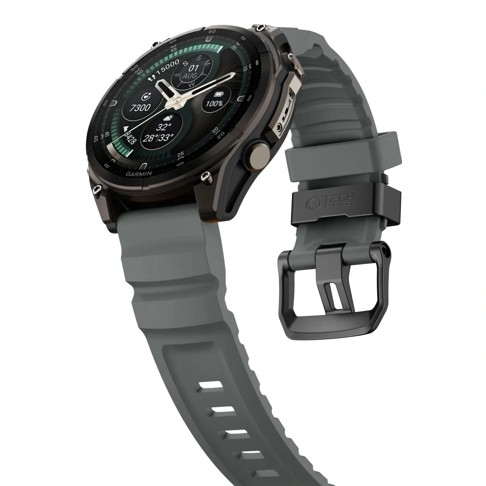 Tech-Protect Motion remienok Garmin QuickFit 22mm, storm grey