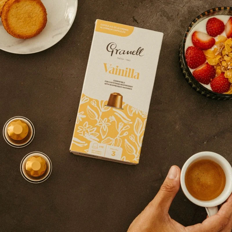GRANELL Espresso Vanilla, kapsule pre nespresso® 30 ks, príchuť vanilka