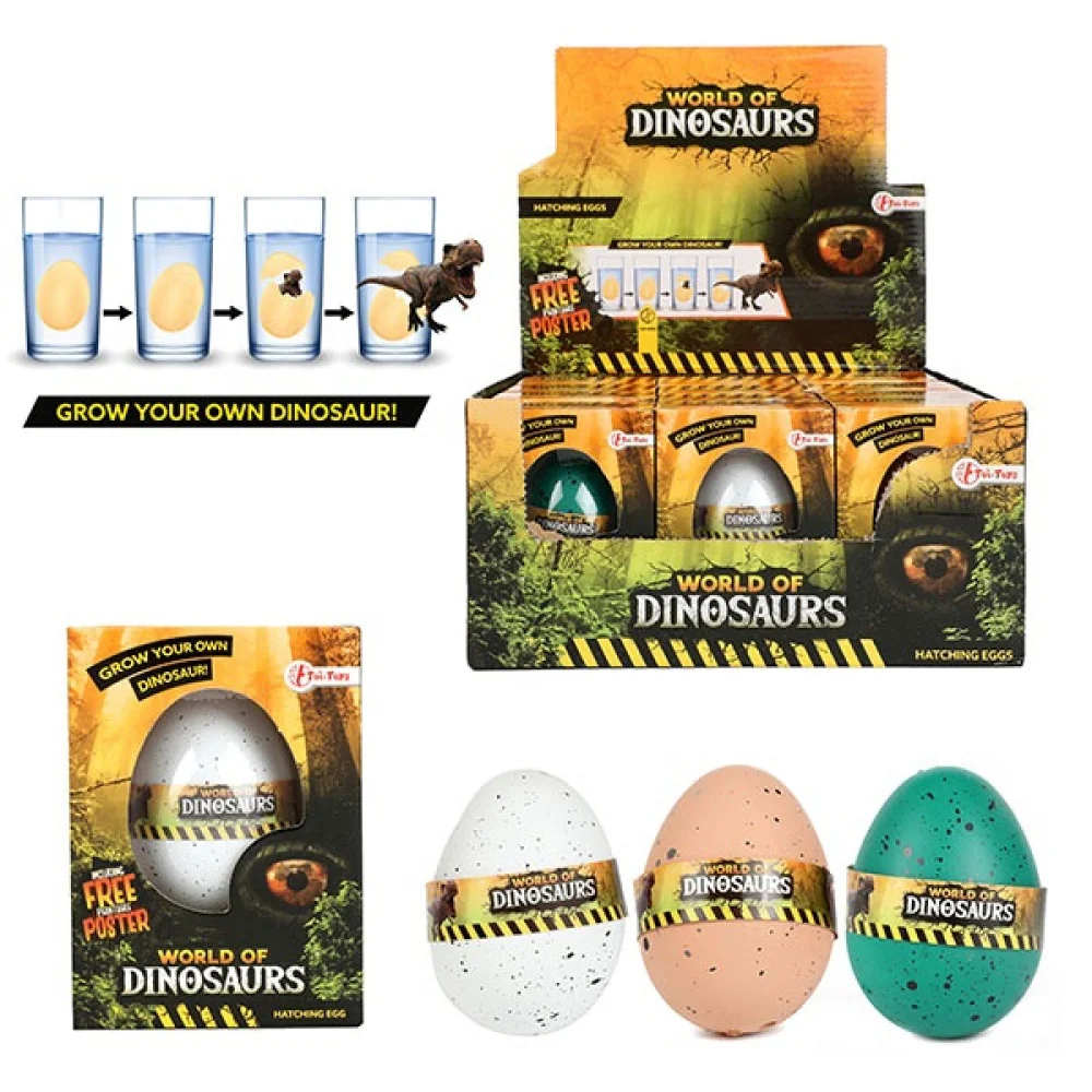 2x Toi Toys Rastúce vajce dinosaurus-Toi Toys