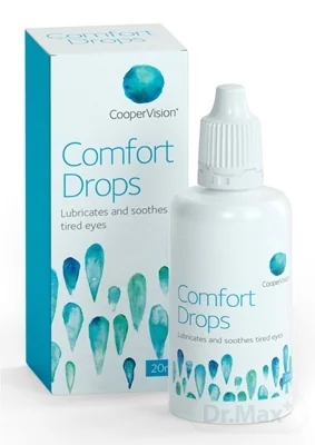 CooperVision Comfort Drops očné kvapky 1×20 ml, očné kvapky