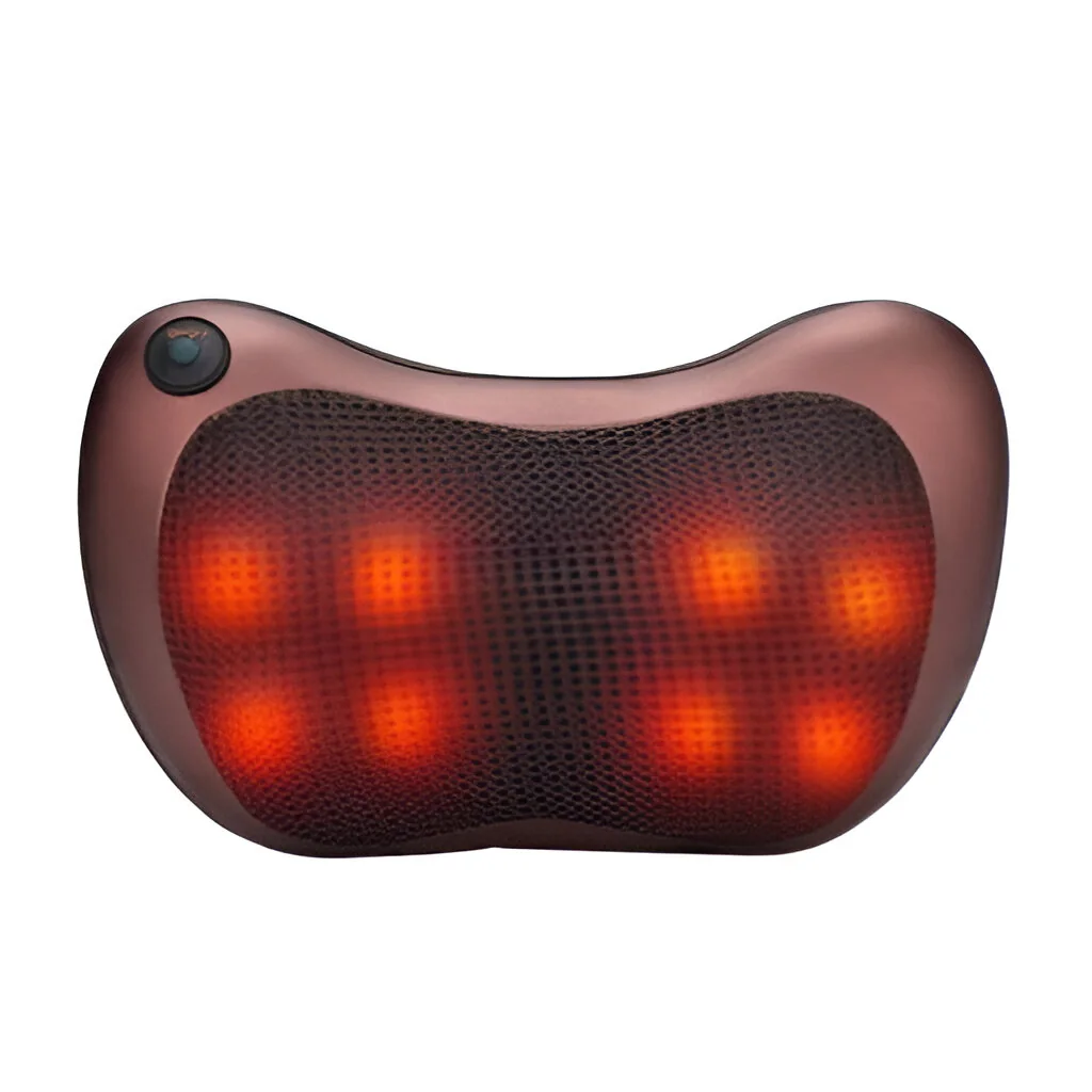 MG Massage Pillow masážny vankúš, hnedý