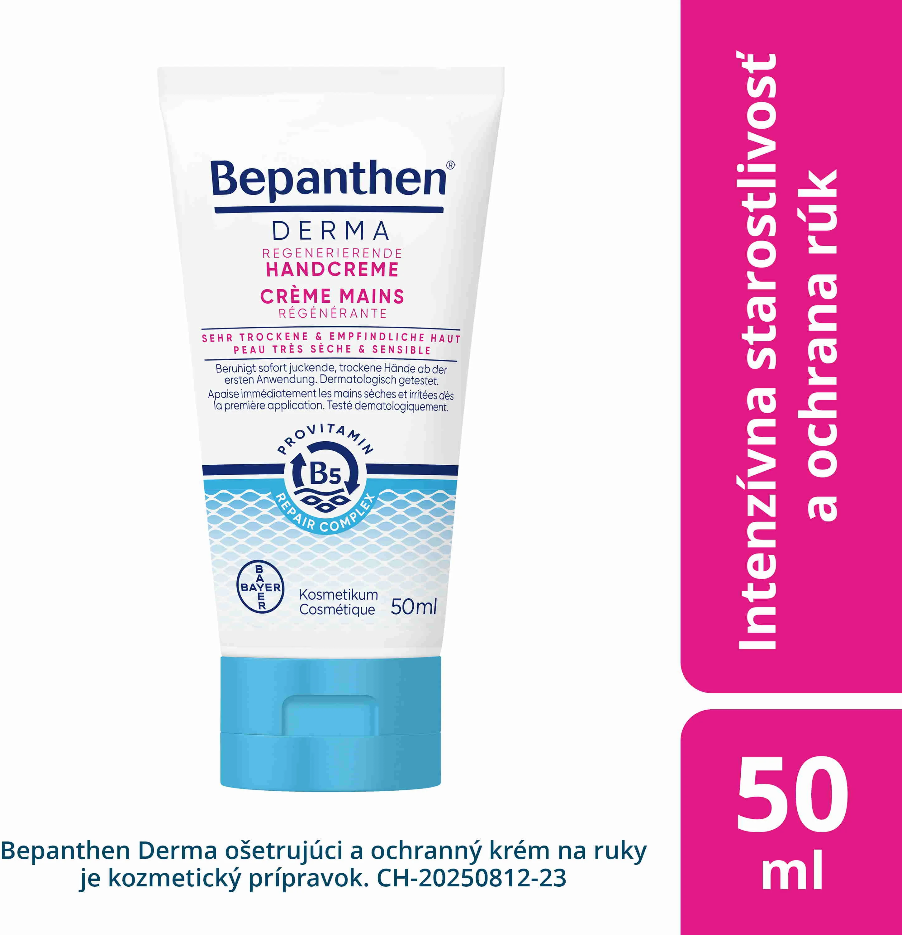 Bepanthen Derma ošetrujúci a ochranný krém na ruky 50 ml