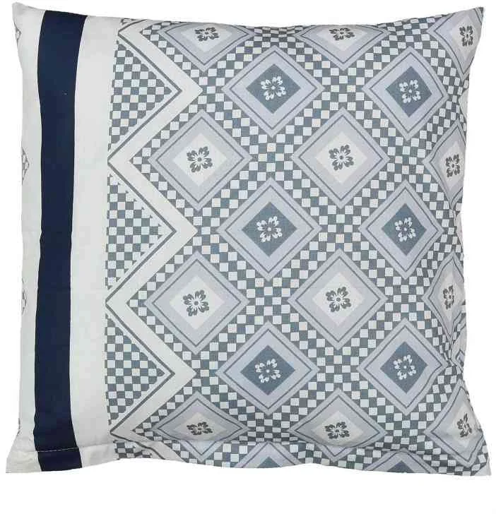 Obliečka 90/895 40x40cm kosoštvorce v pruhu 1×1 ks, bavlnená obliečka na vankúš
