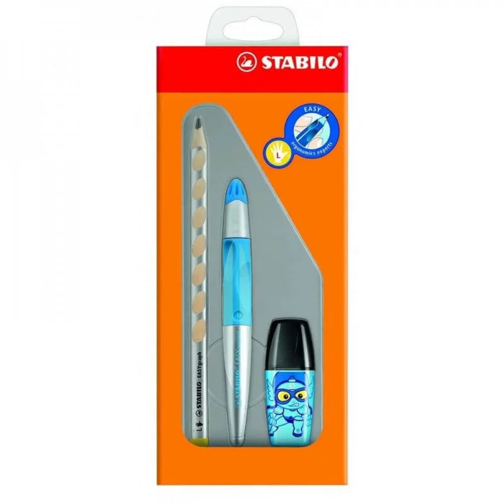 Stabilo EASYergonomics set L modrý-Stabilo