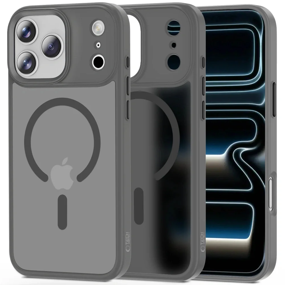 Tech-Protect MagMat MagSafe kryt na iPhone 17 Pro, šedý