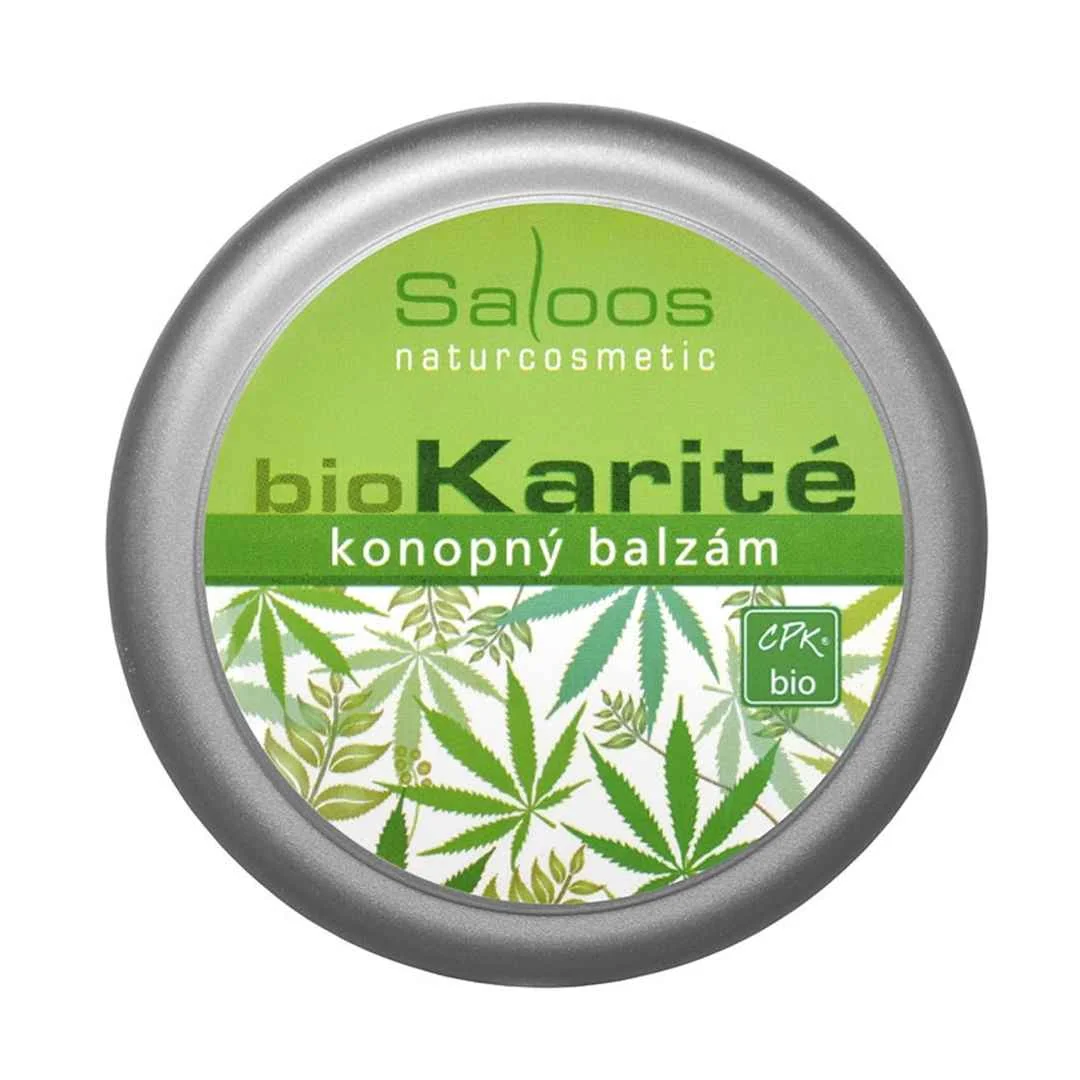 Saloos Bambucké maslo, karité KONOPE 1×50 ml, pre jemnú a citlivú pokožku