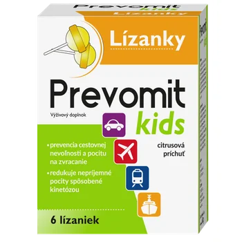 Prevomit Kids lízanky 6 ks