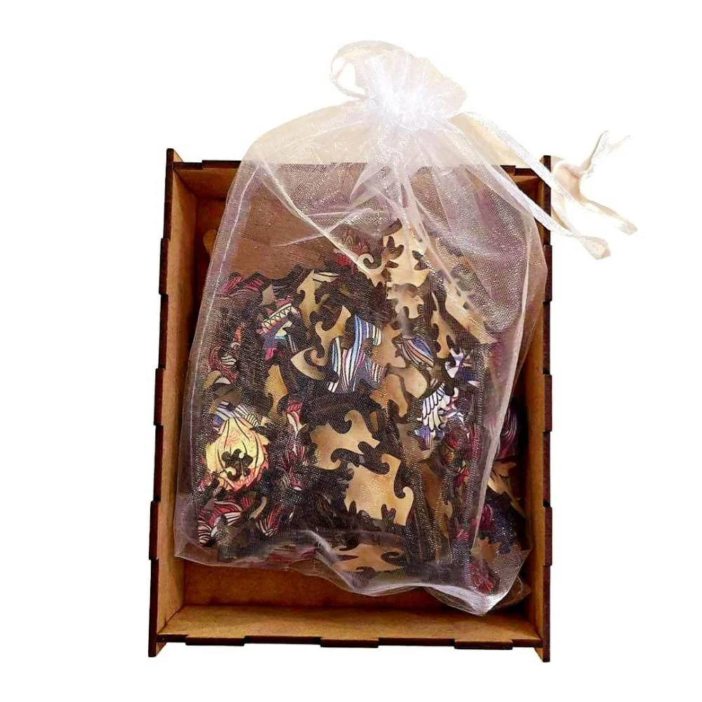 Drevené puzzle 210 dielikov, veľkosť L