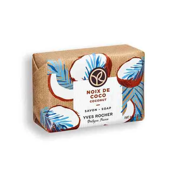 Yves Rocher Mydlo Kokos 1×80 g, tuhé mydlo