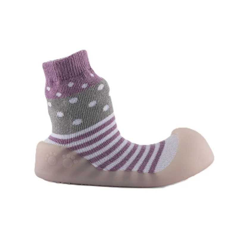 Chameleon ponožkotopánky Chameleon Lilac Polka veľ. 115