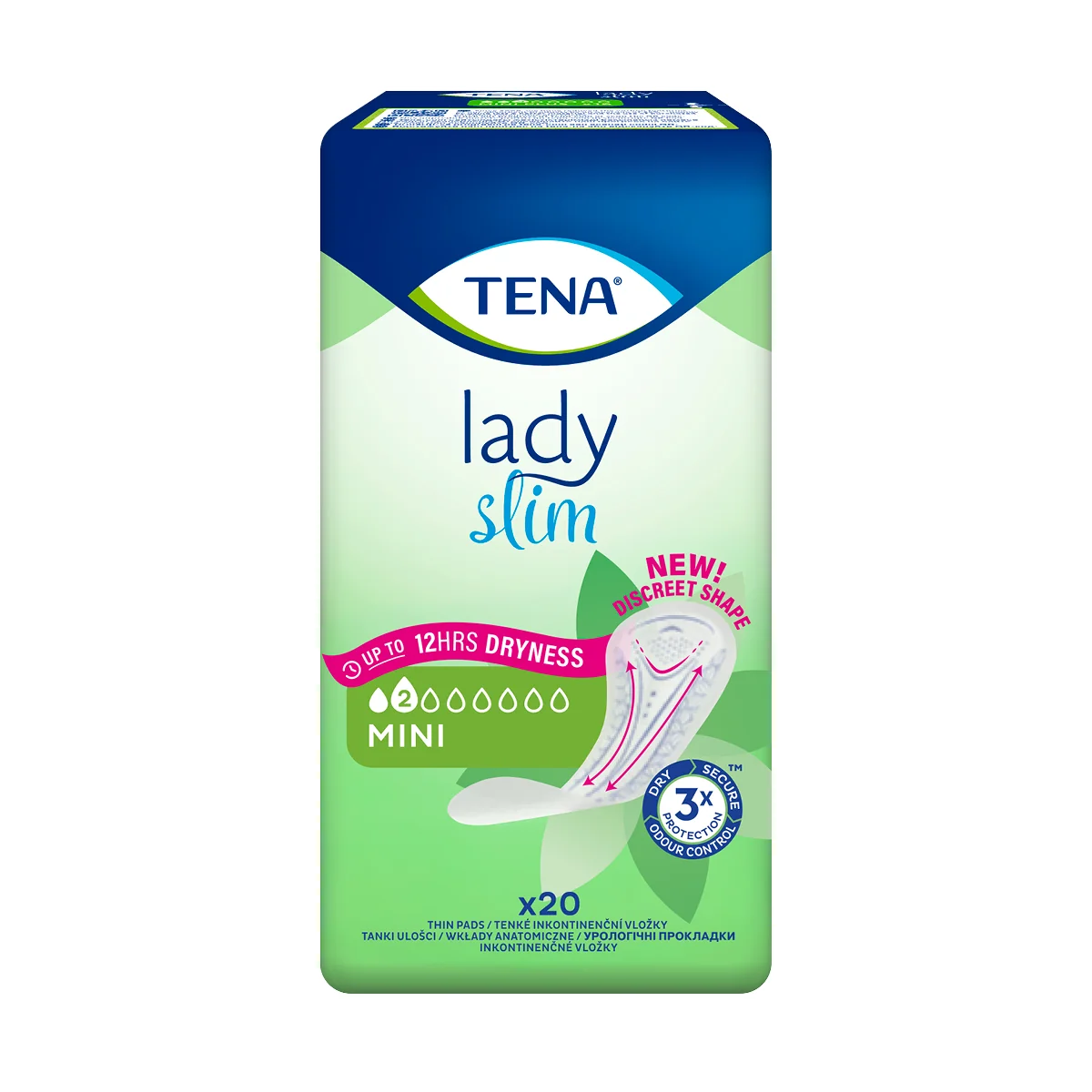 TENA Lady Slim Mini 1×20 ks, inkontinenčné vložky