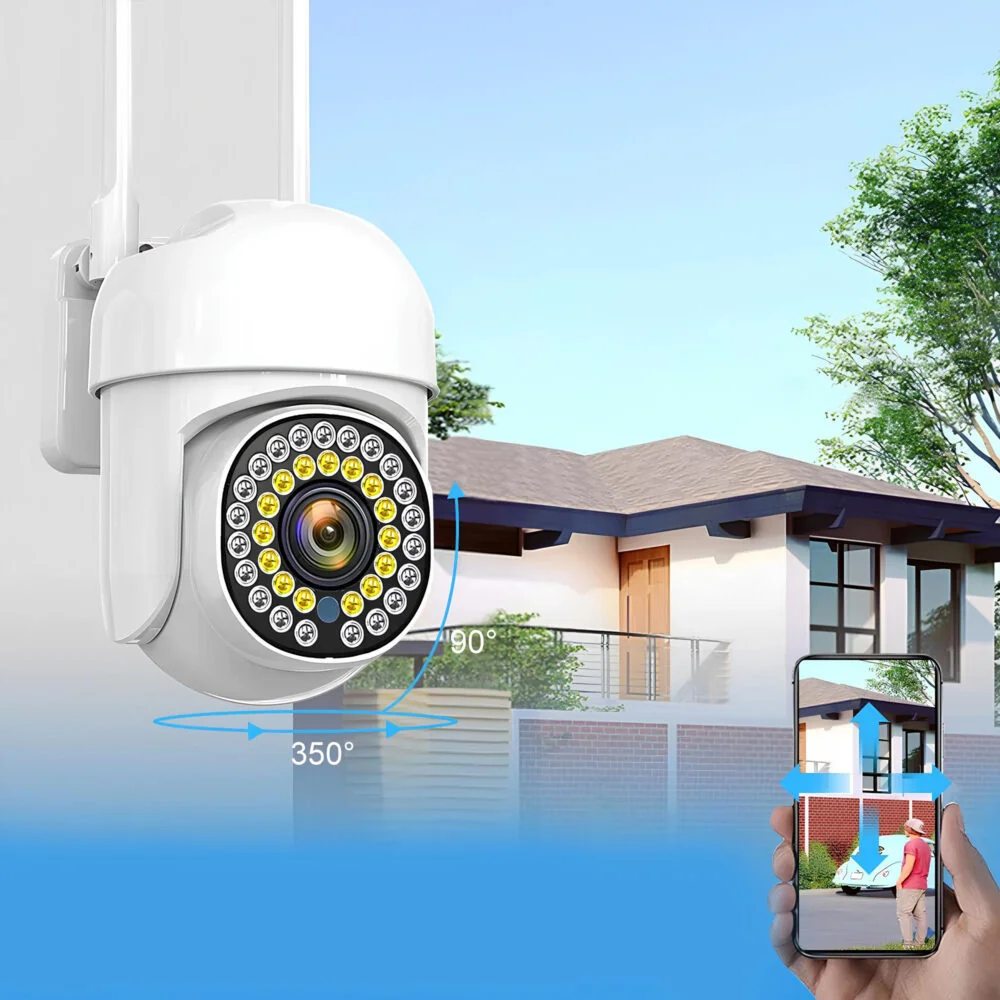 MG Security kamera s funkciou otáčania 5Mpx WiFi IP HD