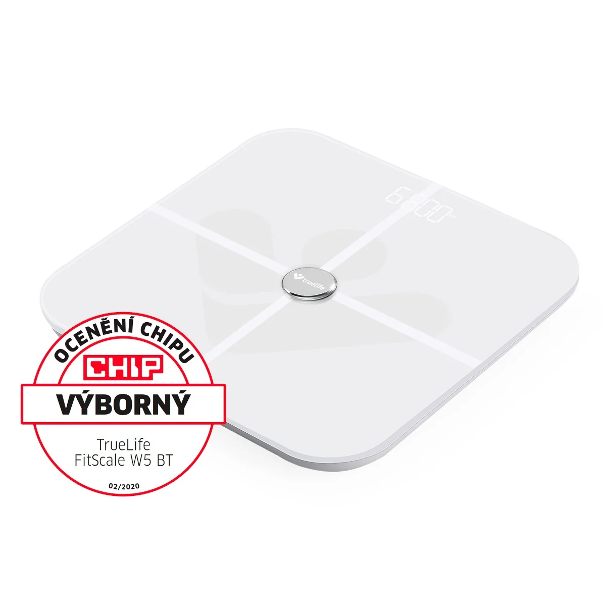 TrueLife FitScale W5 BT 1×1 ks, inteligentná váha
