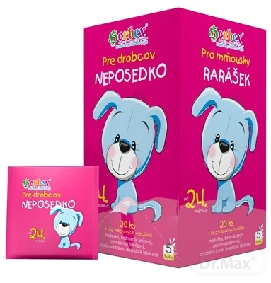 HERBEX Pre drobcov NEPOSEDKO 20×1,5 g, čaj v nálevových vrecúškach