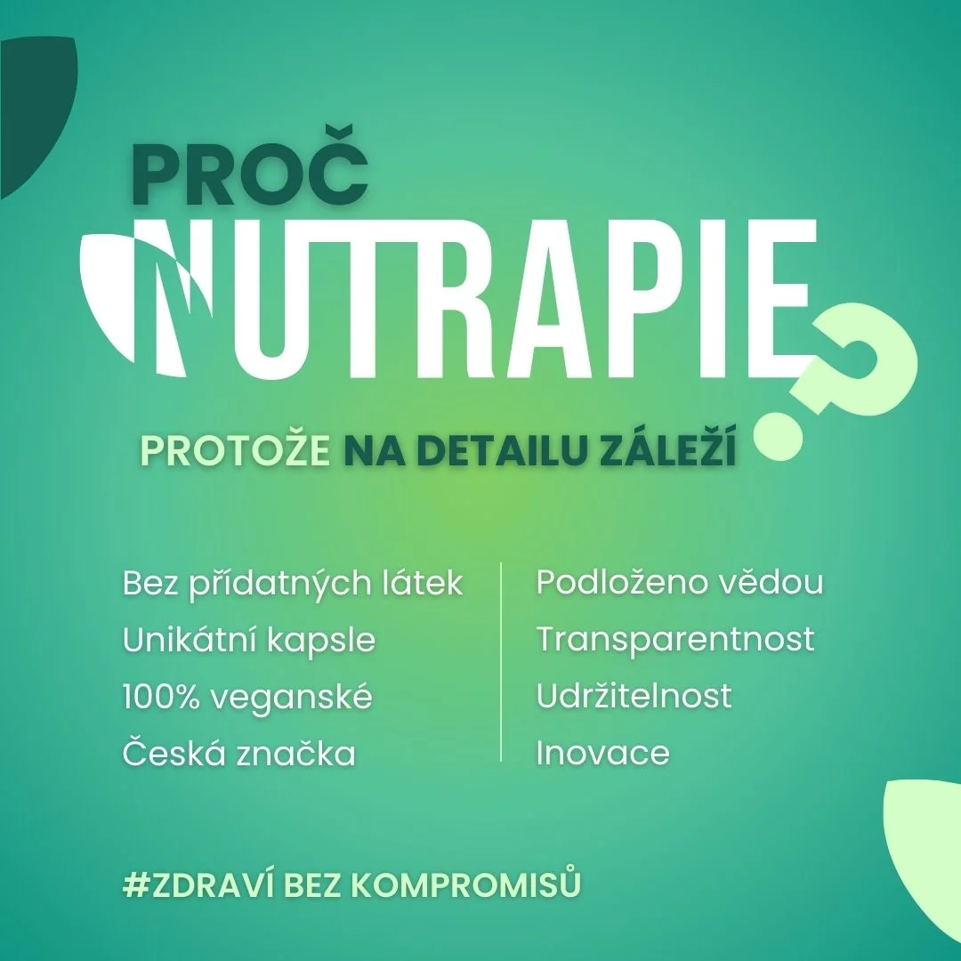 Nutrapie Balanced Synbiotics 1×60 kapsúl, výživový doplnok s probiotikami, postbiotikami a prebiotikami