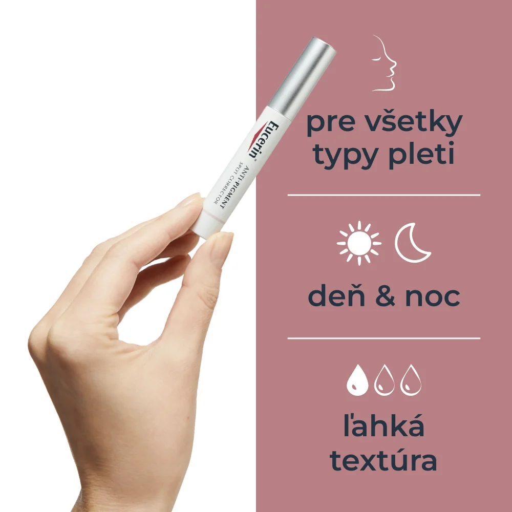 Eucerin ANTI-PIGMENT Lokálny korektor 1×5 ml, hyperpigmentácia pleti