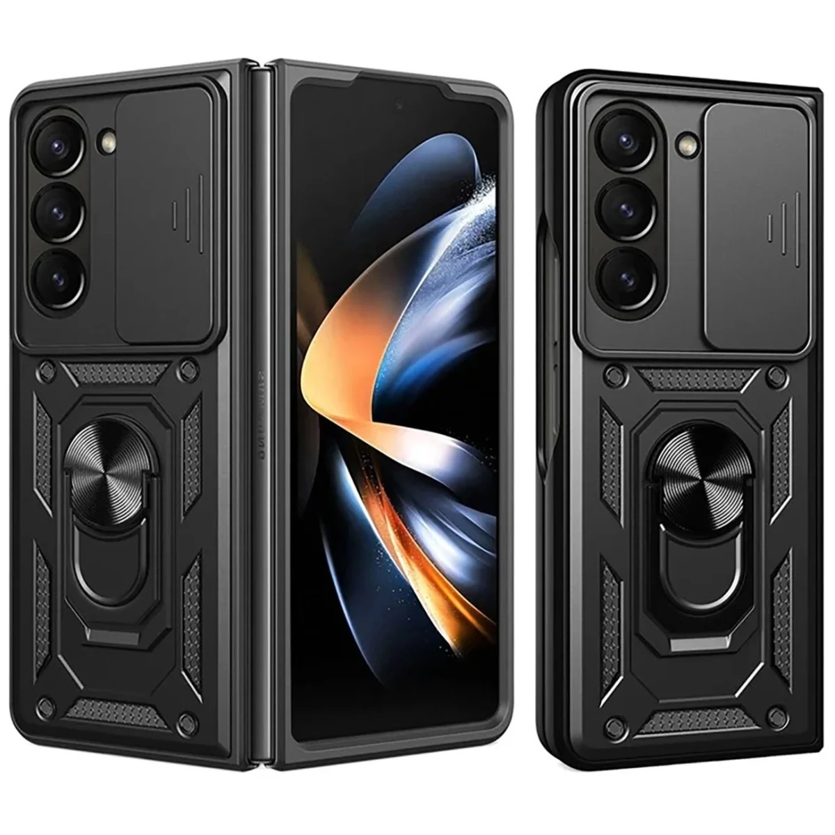 MG Hybrid Armor Camshield kryt na Samsung Galaxy Z Fold 7, čierny