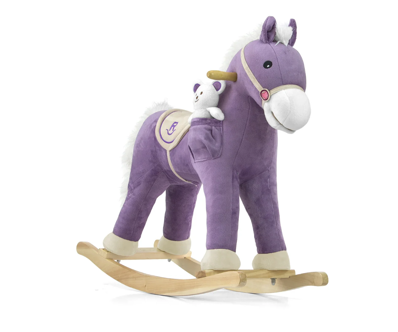 Hojdací koník s melódiou Milly Mally Pony fialový , 20C28541