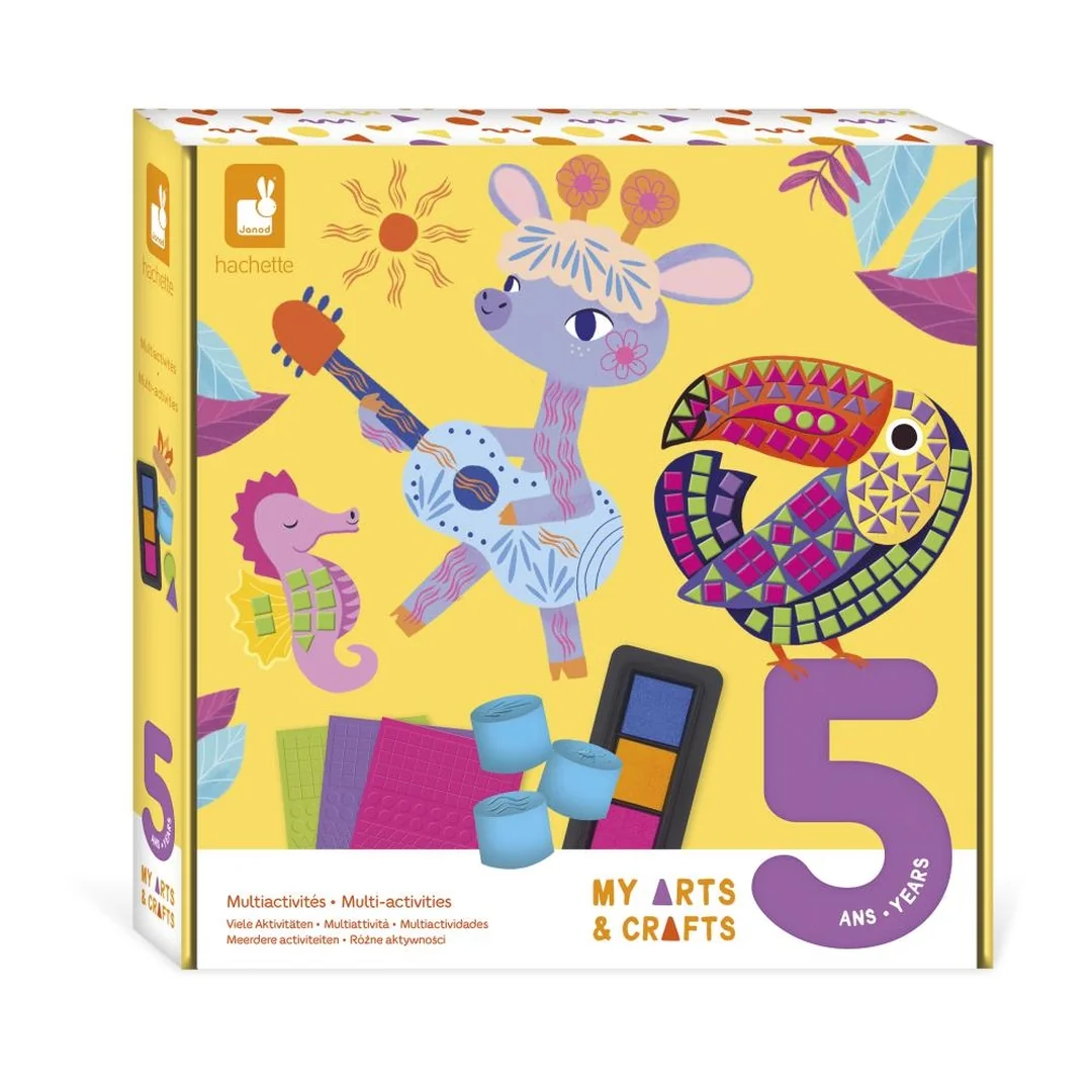 Janod Atelier Maxi Kreatívna sada My arts&crafts XXL sada s aktivitami od 5 rokov