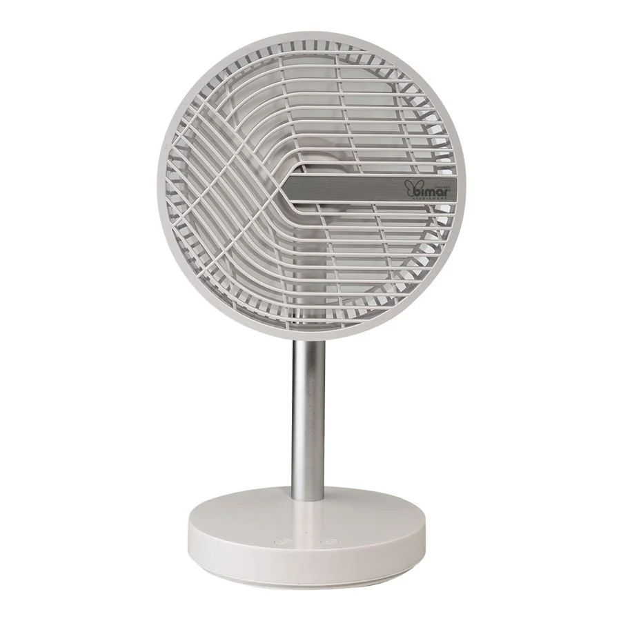 Stolový ventilátor Bimar VD 200 s nabíjateľnou batériou a WiFi