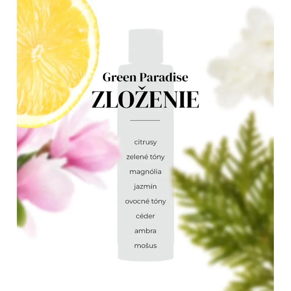Zdravko Relax - Green paradise parfém na pranie 250 ml (50 pracích dávok) Objem: 250 ml