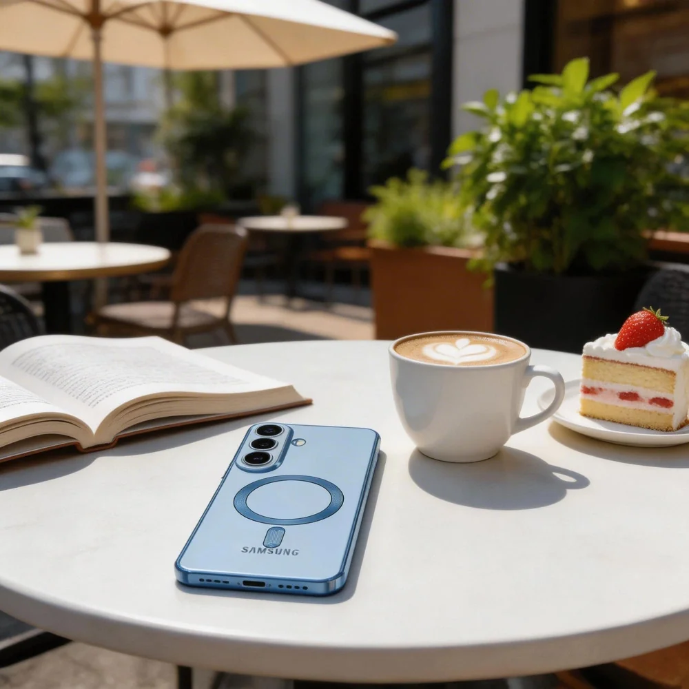 Tech-Protect MagFlex MagSafe kryt na Samsung Galaxy S26, modrý