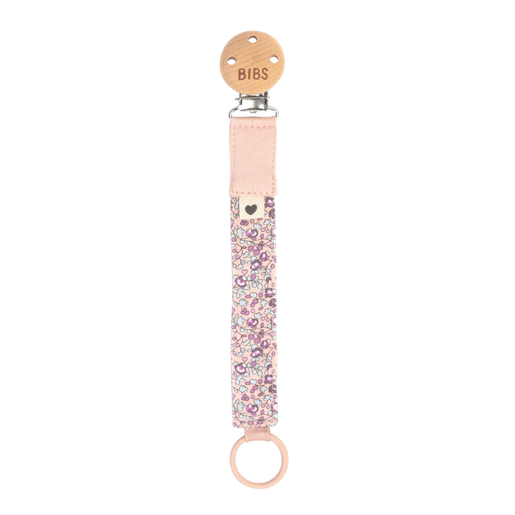 BIBS x LIBERTY klip na cumlík Blush