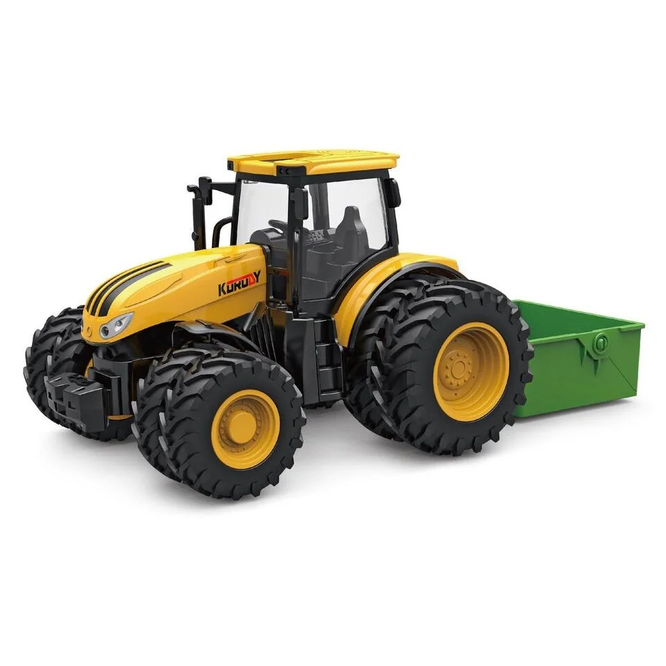 Traktor so zbernou nádobou a efektmi 27cm