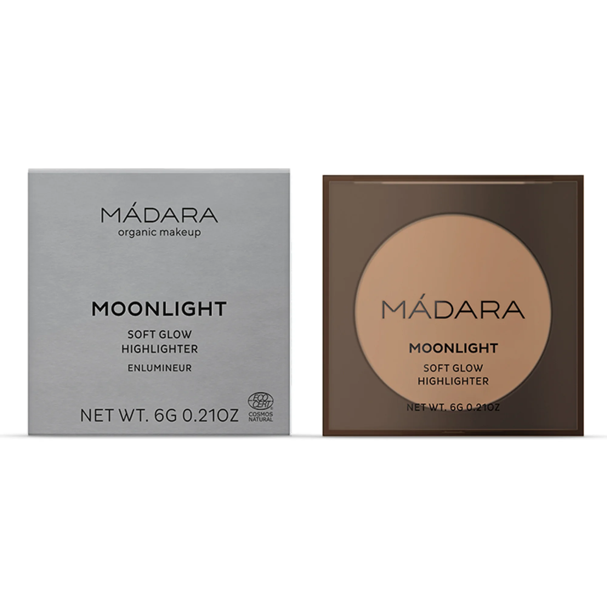 MÁDARA MOONLIGHT Jemný minerálny rozžiarovač, #1 Stardust 6 g